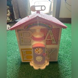 Vintage 1985 Hasbro My Little Pony Lullaby Nursery Playset House